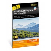 Kittelfjäll, Marsfjäll och Klimpfjäll 1:50 000 Calazo